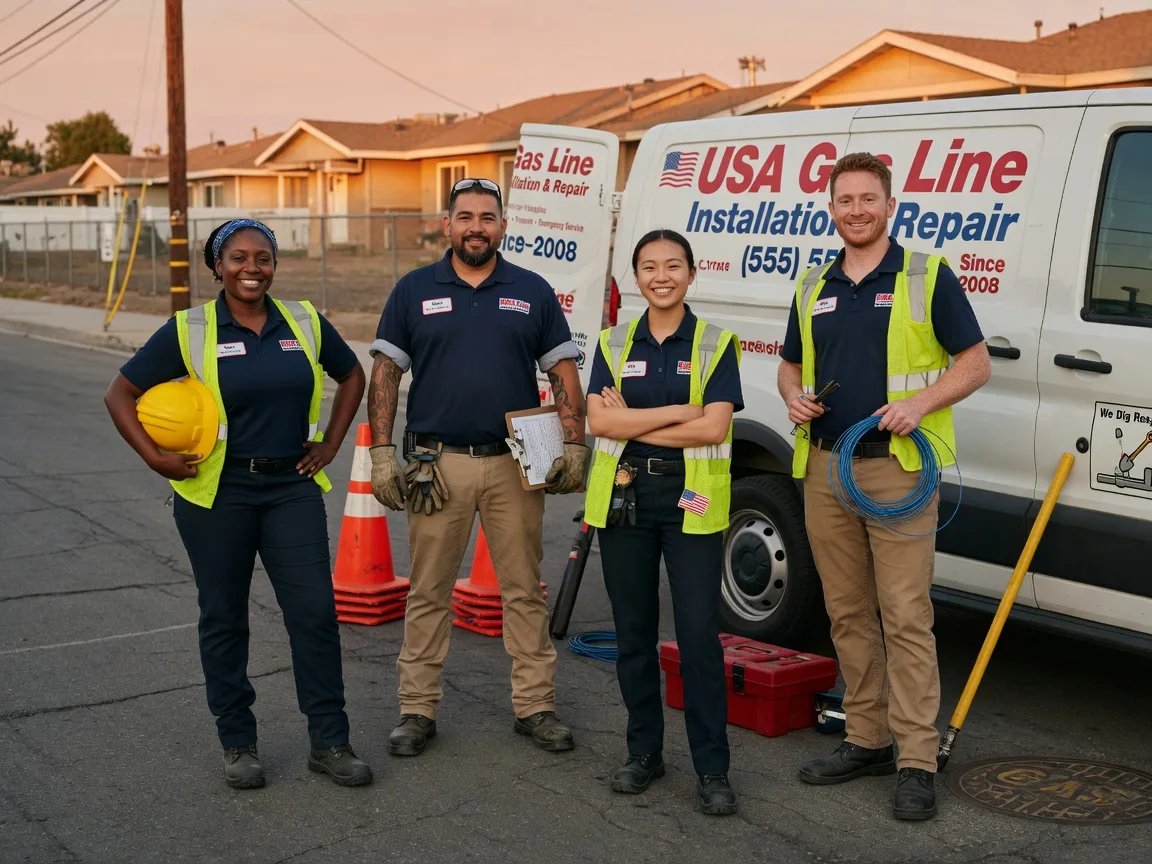 Gas Line Installation company in Bluff City, AR